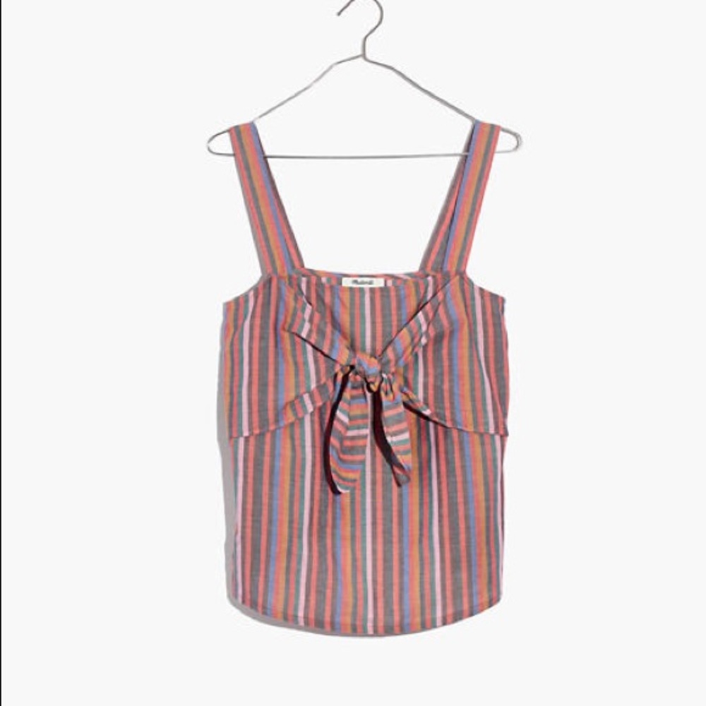 Madewell Tie-Front Cami Top